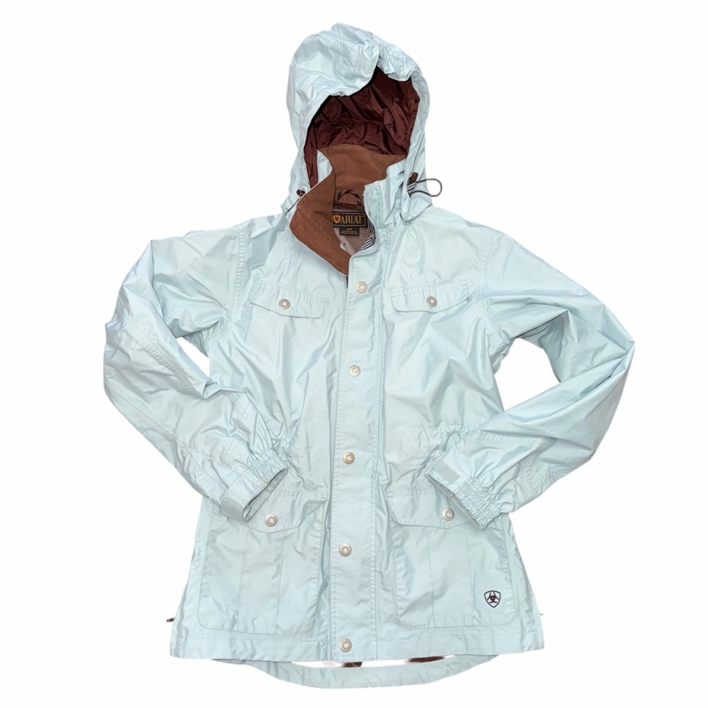 Ariat Women’s Hooded Utility Jacket Light Green Insulated Size S/P